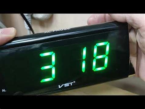 Варианты изменения формата времени на 24 часа в часах VST