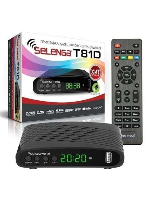 Добавление и настройка телеканалов на устройстве Selenga T81D