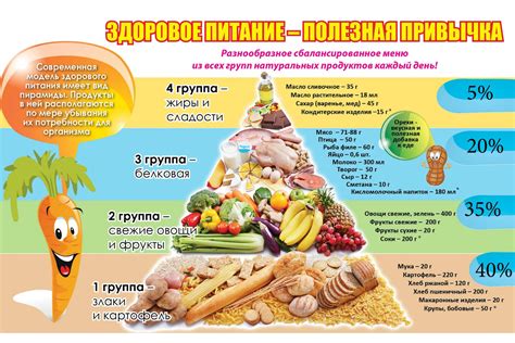 Здоровые закуски и сбалансированное питание
