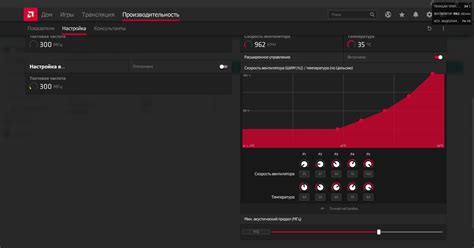 Настройка скорости вентиляторов в AMD Radeon Software