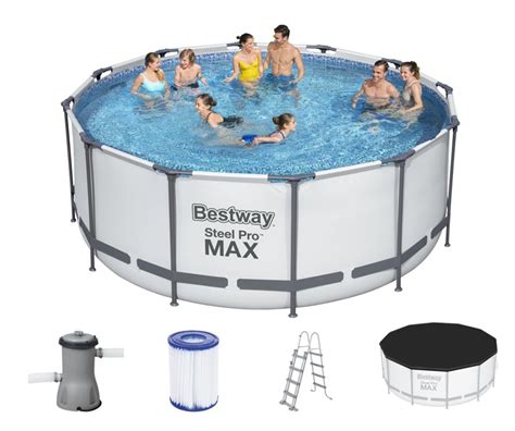 План статьи: Установка скиммера на бассейн Bestway 366х122 см