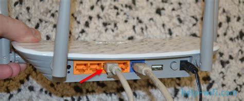 Подключение оптоволокна к роутеру TP-Link Archer