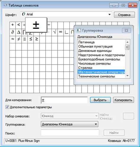 Происхождение символов плюс и минус