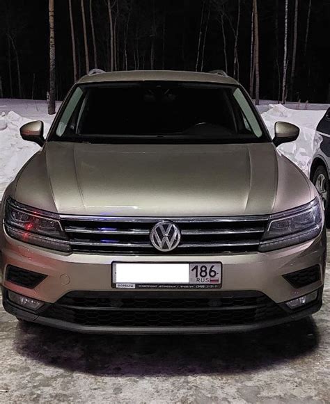 Рекомендации по обслуживанию Volkswagen Tiguan 2019